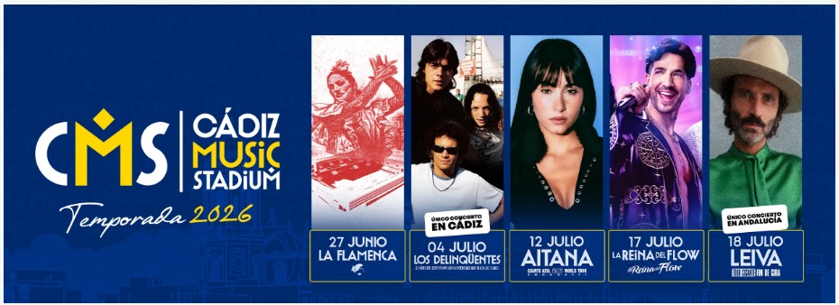 Cadiz music stadium 2026