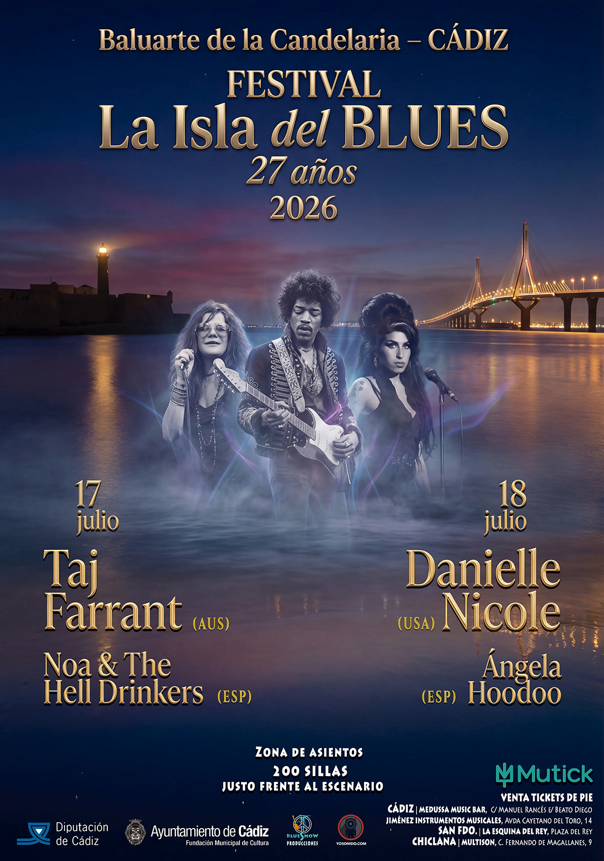 27º festival la isla del blues 2026