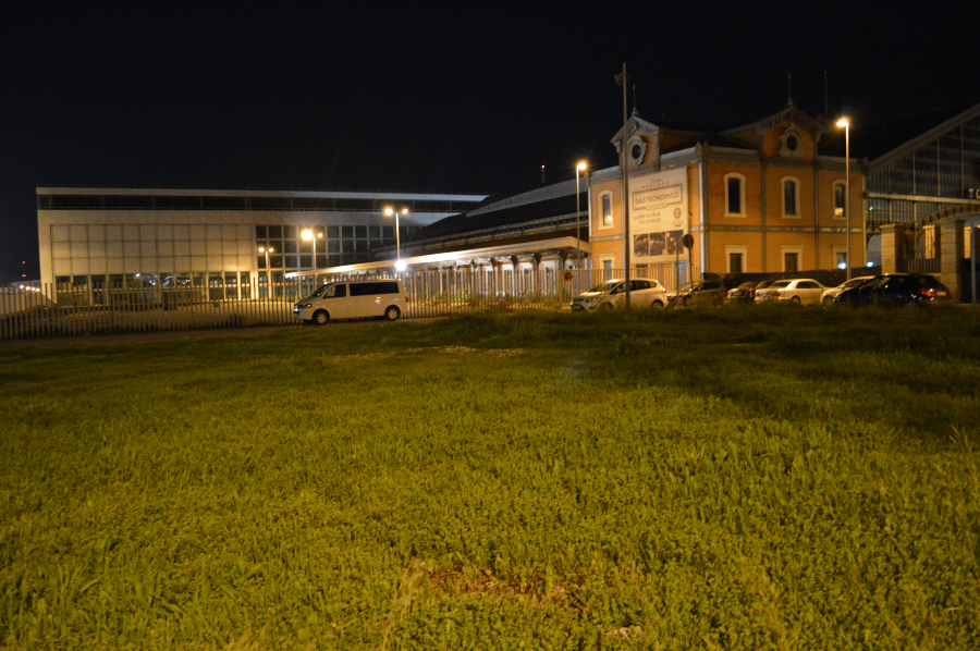 Espacio donde se sitúa la carpa de Carnaval.