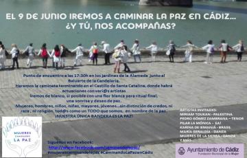 noticias cadiz cartel CAMINANDO LA PAZ EN CÁDIZ.jpg