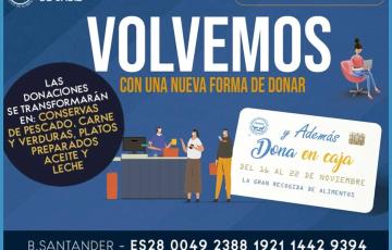 El Banco de Alimentos adapta su "Gran Recogida" a las restricciones sanitarias