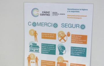 Los socios de Centro Comercial Abierto garantizan las medidas de seguridad en sus negocios 