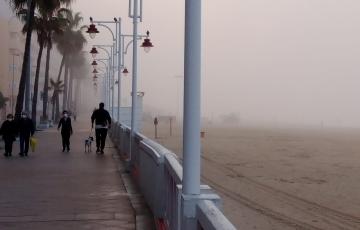 El Paseo Marítimo esta mañana