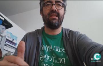 Ignacio Casado, portavoz Marea Verde Cádiz 