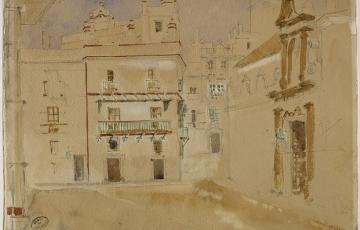 Eugène Delacoix visitó Cádiz en 1832