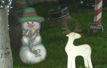 Iluminación navideña del hospital Puerta del Mar