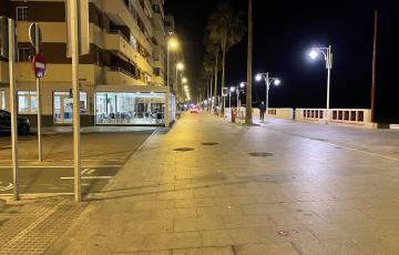 El toque de queda durante la pasada noche estaba fijado a la 1:30h