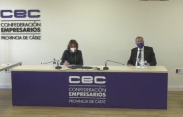 Susana Díaz en su encuentro con HORECA