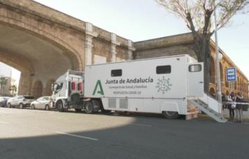 Unidad móvil de cribado masivo