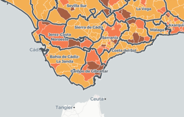 Doce municipios de la provincia de Cádiz verán aumentar las restricciones a partir de la medianoche