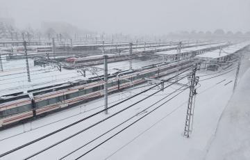 Se ha suspendido la circulación de trenes