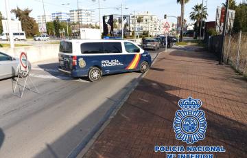 Primera jornada de controles a la entrada de San Fernando