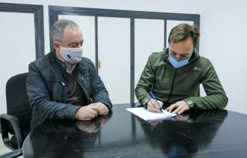 Ayuntamiento y UCA firman un nuevo protocolo. MANUEL FERNÁNDEZ