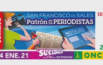 Imagen del cupón dedicado a los periodistas 