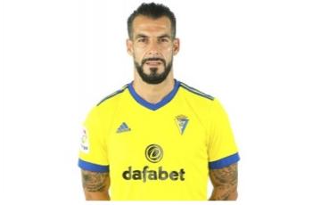 Negredo, delantero del Cádiz CF