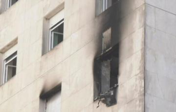 Fallece el autor del incendio en el Puerta del Mar