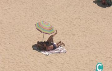 Una de las playas de Cádiz