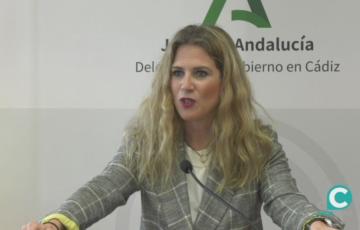 La delegada de la Junta en Cádiz, Ana Mestre 