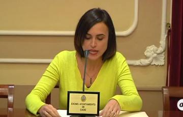 La concejala de Cultura y Fiestas, Lola Cazalilla 