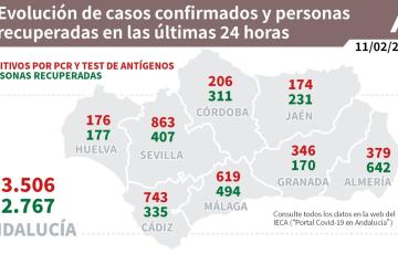 Los recuperados alcanzan las 335 personas