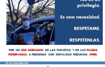 Las plazas reservadas no son un privilegio, son una necesidad
