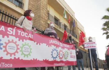 El lema de la movilización es 'Ahora sí toca' 