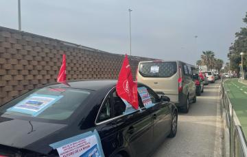 La caravana ha comenzado en el Centro Naútico Elcano