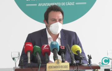 El alcalde de Cádiz, José María González 