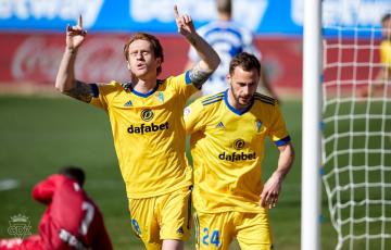 1-1 El Cádiz C.F. suma un punto que le permite mantener las distancias con un rival directo