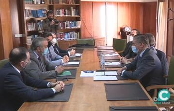 Imagen del encuentro en la Audiencia Provincial