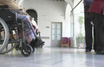 Interior de una residencia de mayores 