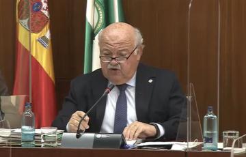 El Consejero de Salud y Familias, Jesús Aguirre