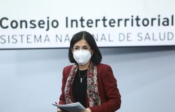 La Ministra de Sanidad 