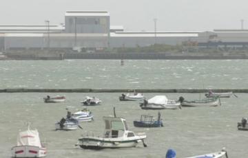 Paseo de la Bahía esta mañana