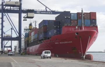 Terminal de contendores del muelle Reina Victoria de Cádiz