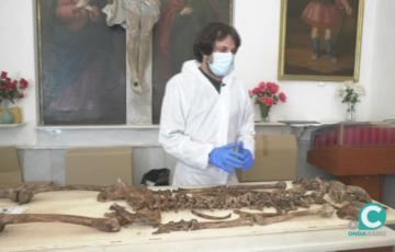 Los expertos buscan cotejar con el ADN la vinculación familiar de las personas que reclamen en cuerpo 