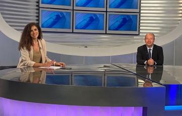 El ministro de Justicia en el plató de Onda Cádiz