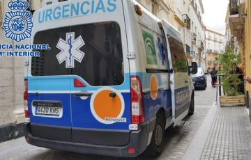 Ambulancia en la calle Sopranis