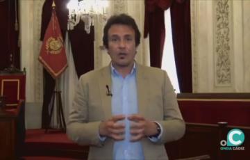El alcalde de Cádiz en su comparecencia pública