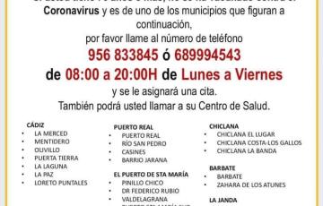 Llamamiento a los mayores de 76 años