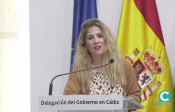 La delegada de la Junta en Cádiz, Ana Mestre 