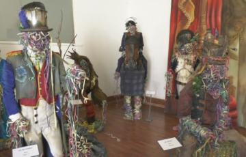 Sala de los tipos en la Expocarnaval