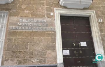 Fachada de la delegación de Asuntos Sociales 