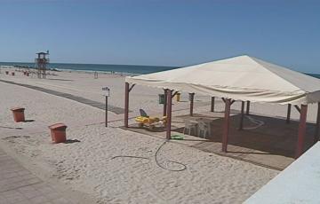 Módulo integrado en la playa Victoria 