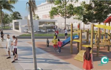 Una imagen de cómo será la nueva zona cultural y de ocio