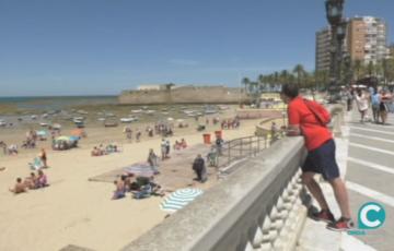 Imagen de la playa de La Caleta 