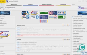 Portal oficial Agencia Tributaria 