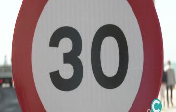 Limitación de circular a más de 30 km/h