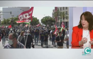 Inmaculada Ortega (CC.OO.): "Tenemos que cambiar el rumbo"