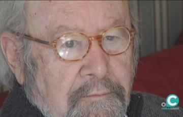 El escritor y poeta, José Manuel Caballero Bonald 